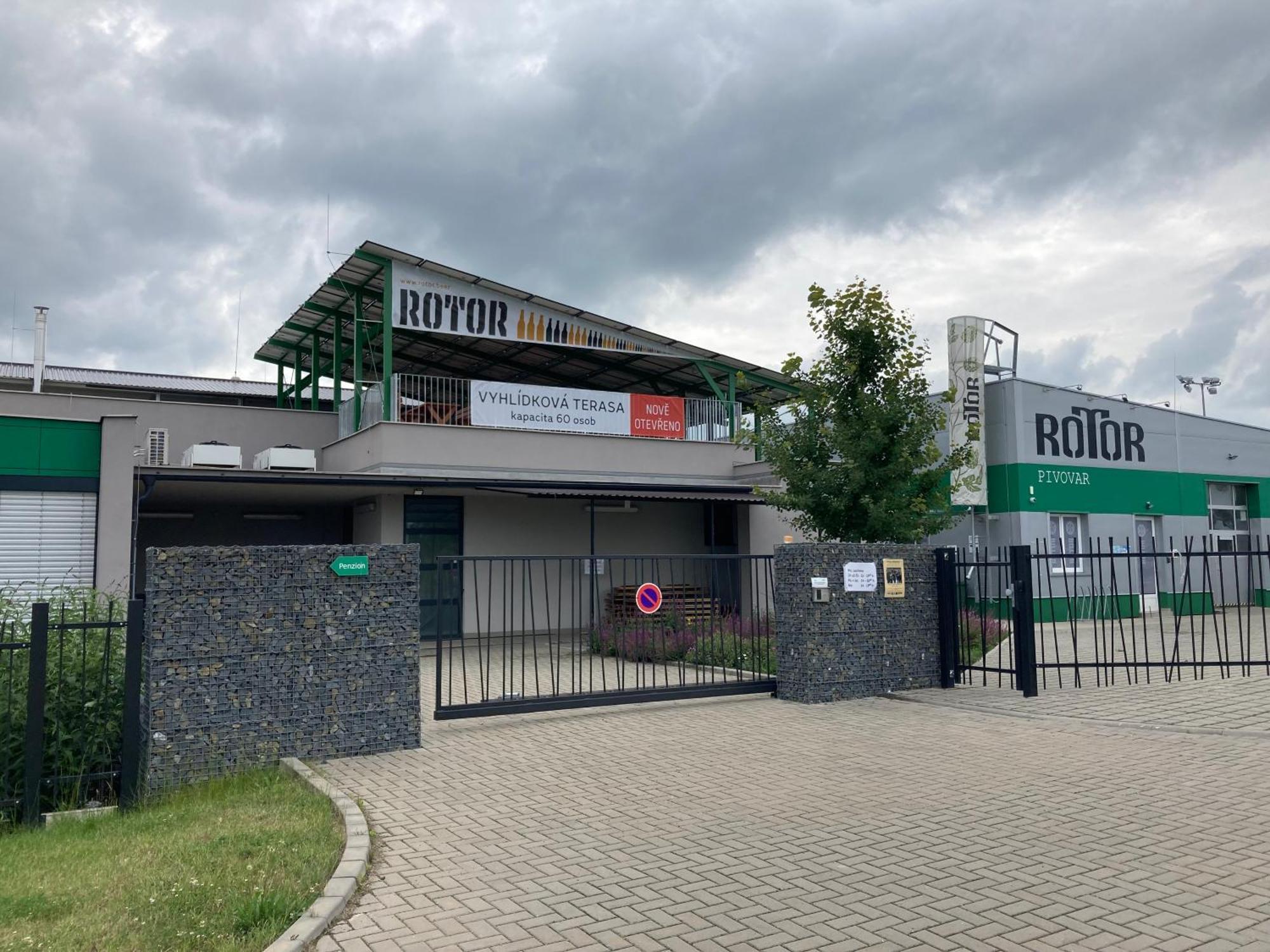 New Pension At Rotor Brewery Hotell Kunovice Eksteriør bilde